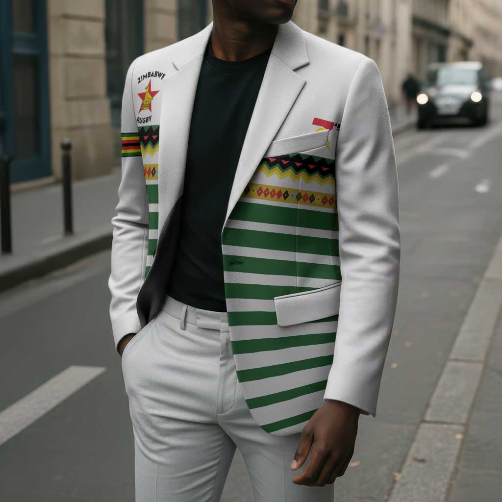 Zimbabwe Rugby Sevens Custom Blazer Go Cheetahs Go