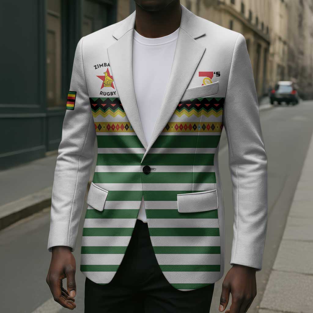 Zimbabwe Rugby Sevens Custom Blazer Go Cheetahs Go
