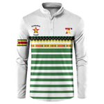 Zimbabwe Rugby Sevens Custom Button Sweatshirt Go Cheetahs Go