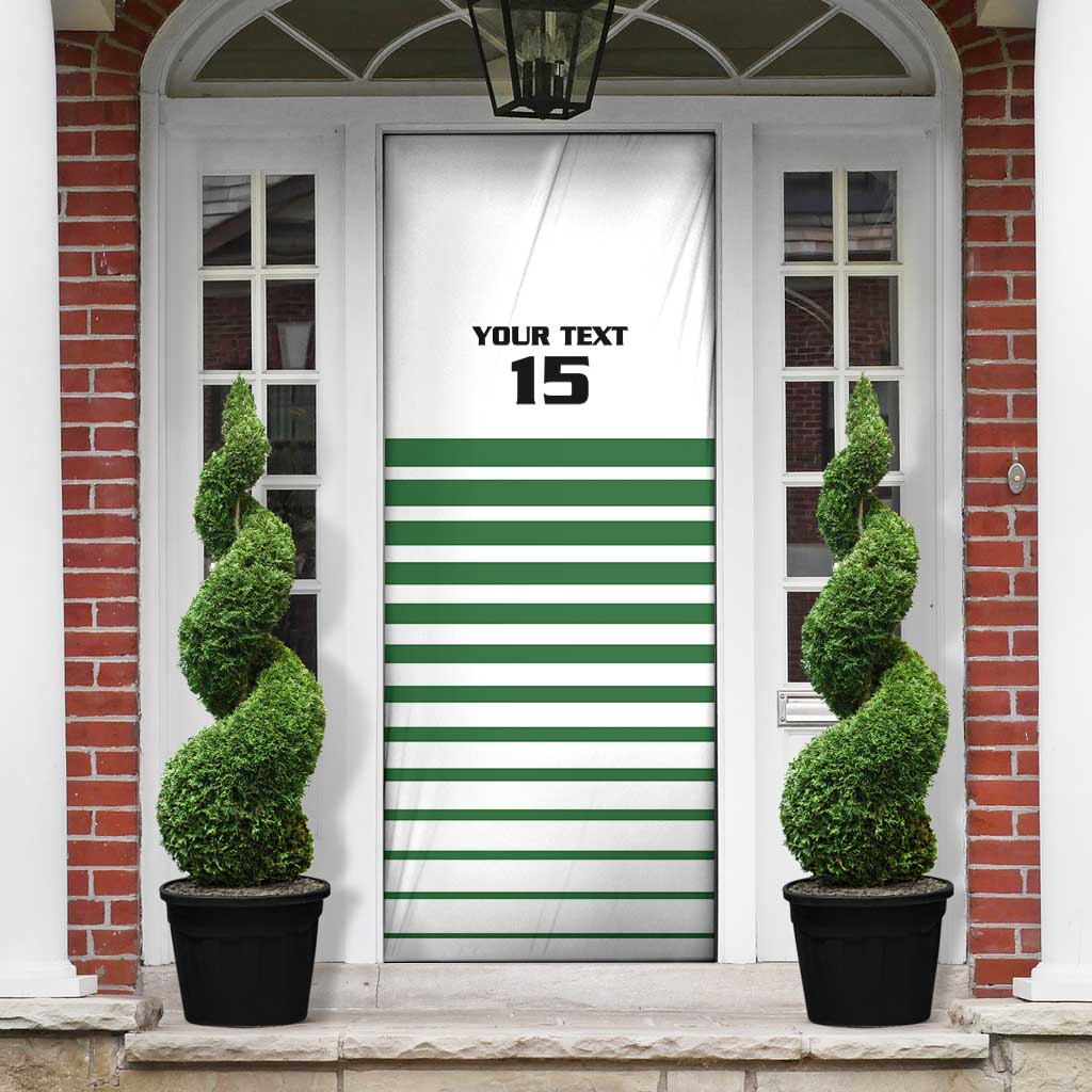 Zimbabwe Rugby Sevens Custom Door Cover Go Cheetahs Go