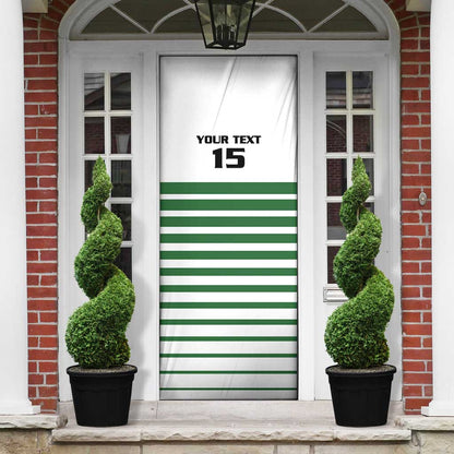 Zimbabwe Rugby Sevens Custom Door Cover Go Cheetahs Go