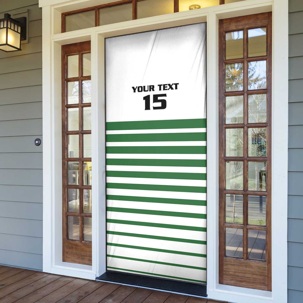 Zimbabwe Rugby Sevens Custom Door Cover Go Cheetahs Go