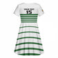 Zimbabwe Rugby Sevens Custom Kid Short Sleeve Dress Go Cheetahs - African Pride