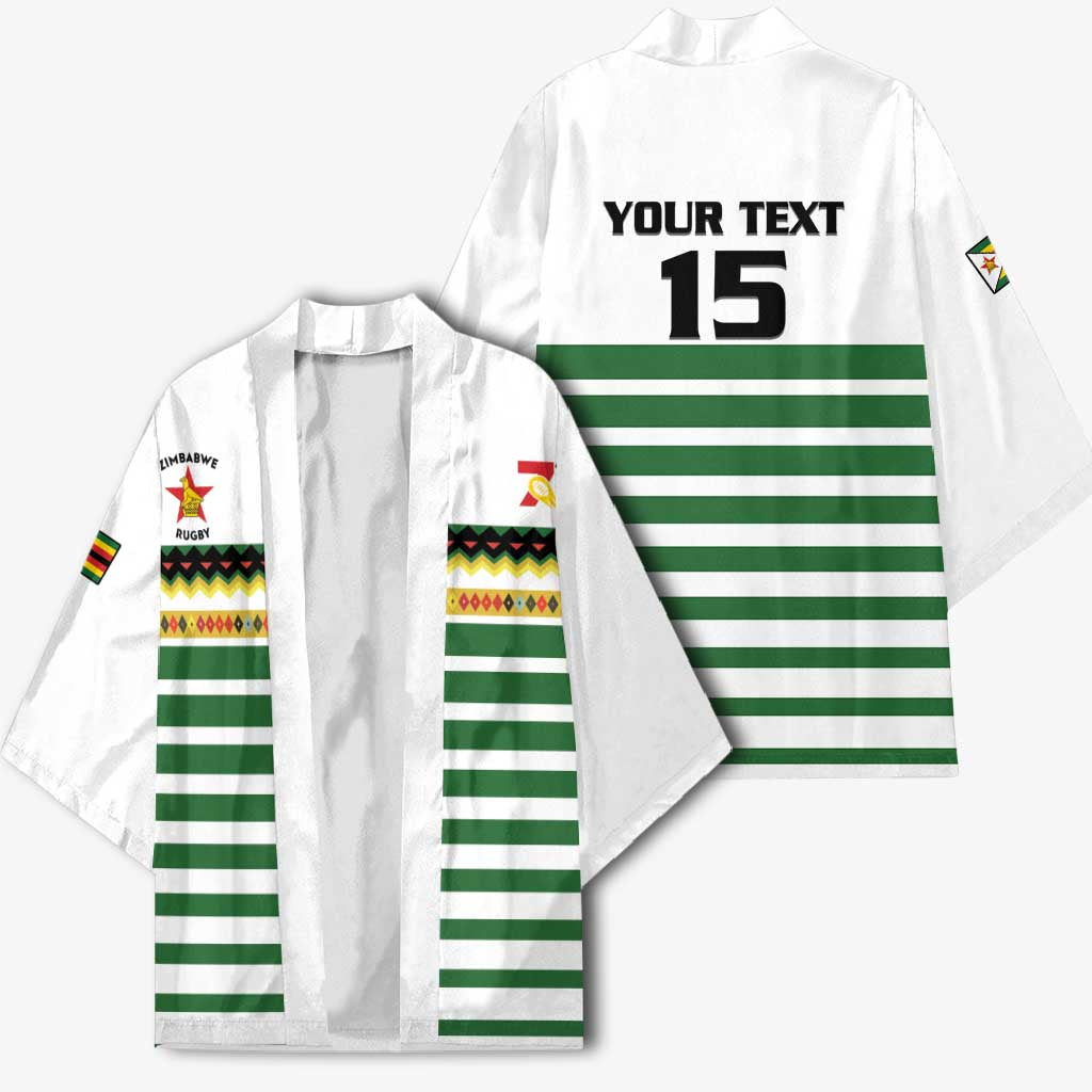 Zimbabwe Rugby Sevens Custom Kimono Go Cheetahs Go