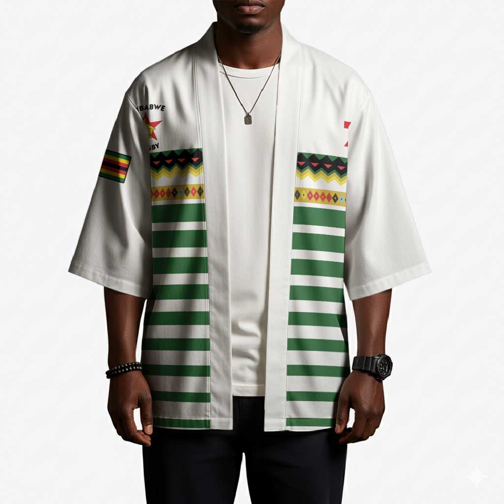 Zimbabwe Rugby Sevens Custom Kimono Go Cheetahs Go