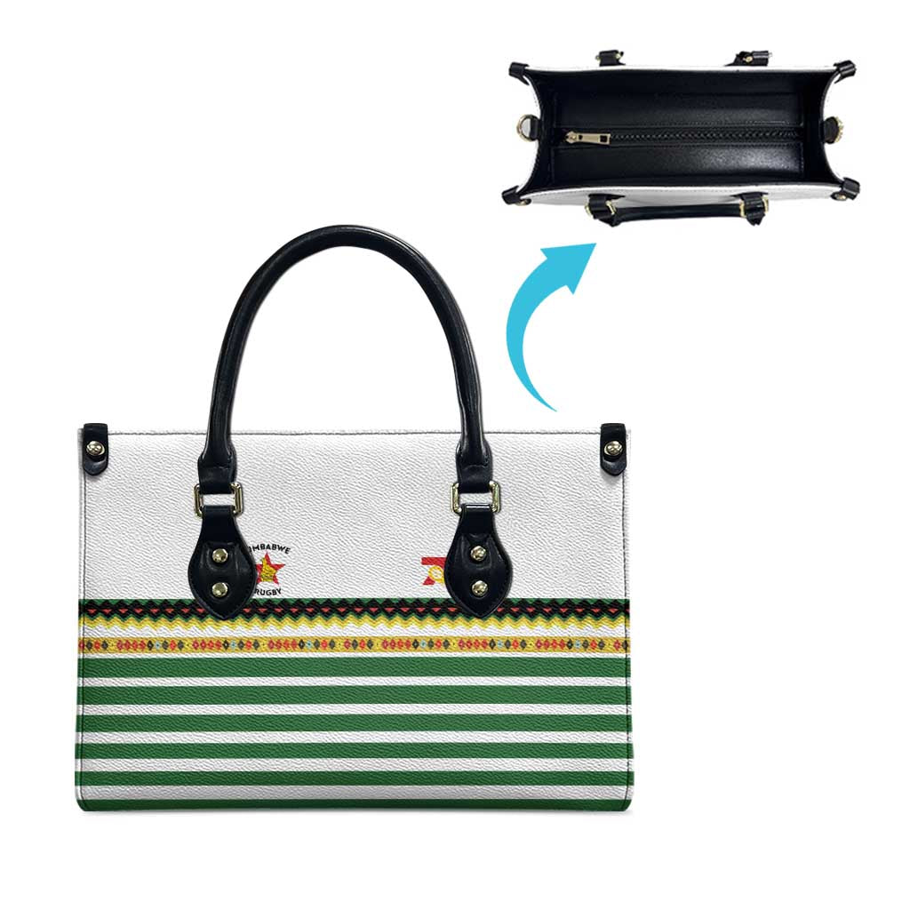 Zimbabwe Rugby Sevens Leather Bag Go Cheetahs Go