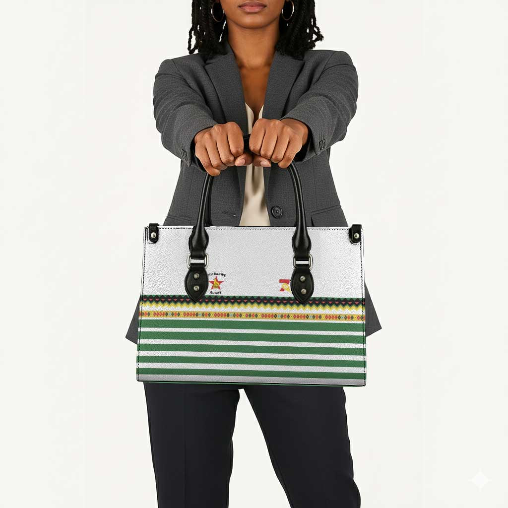 Zimbabwe Rugby Sevens Leather Bag Go Cheetahs Go