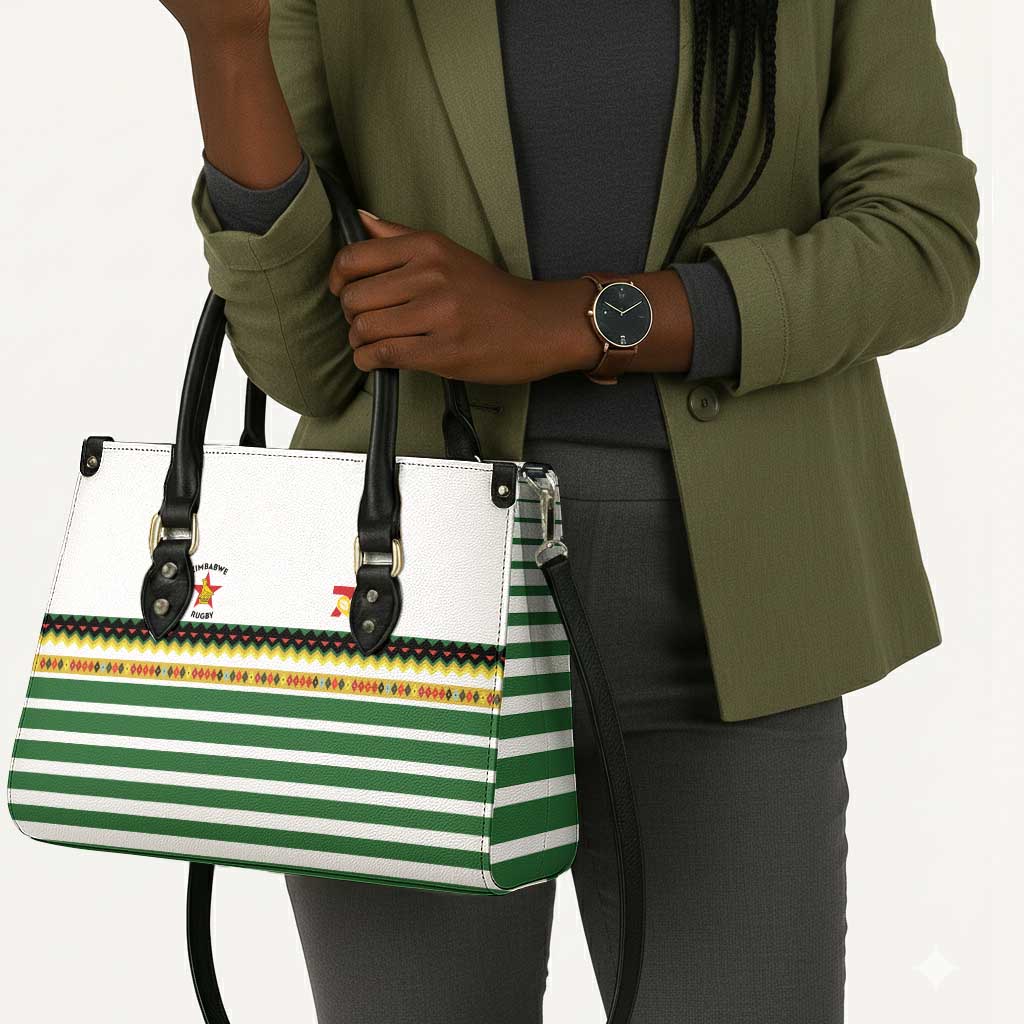 Zimbabwe Rugby Sevens Leather Bag Go Cheetahs Go