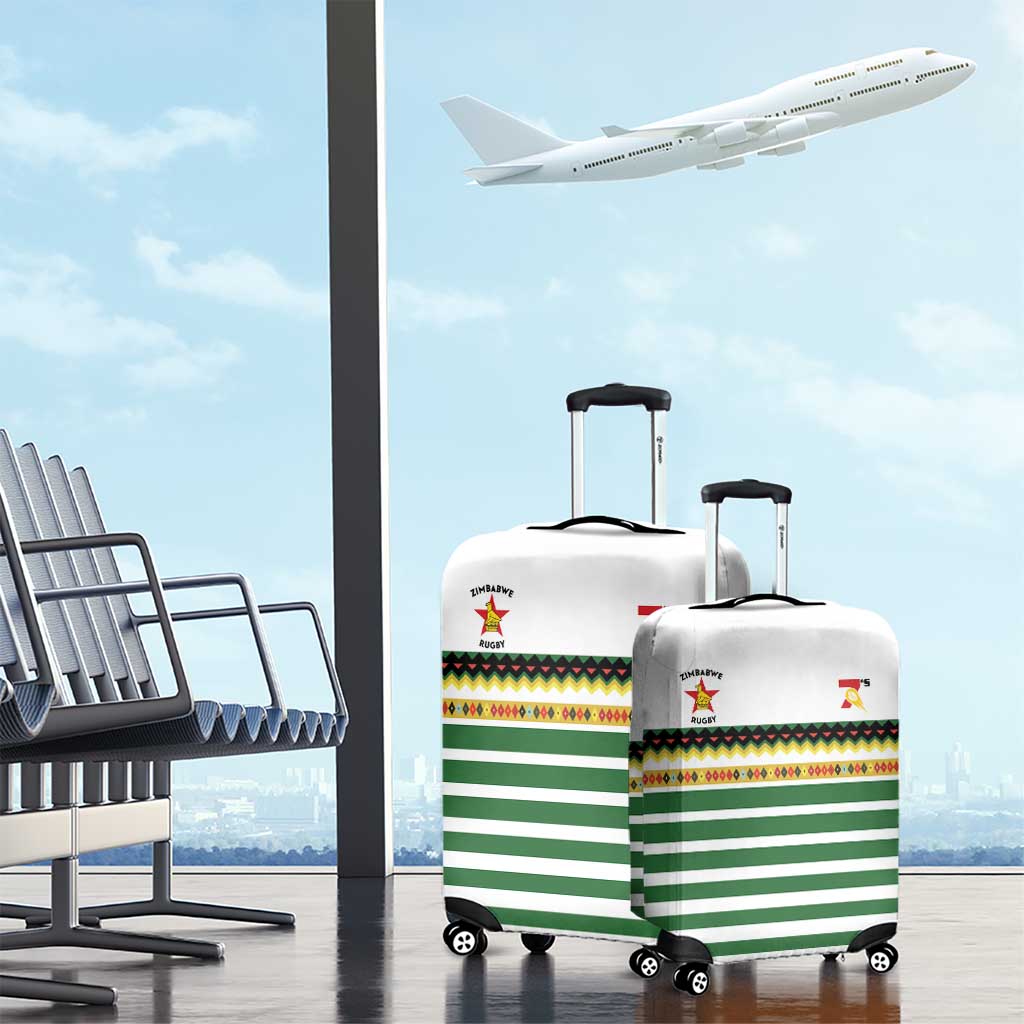 Zimbabwe Rugby Sevens Luggage Cover Go Cheetahs - African Pride