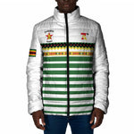 Zimbabwe Rugby Sevens Custom Padded Jacket Go Cheetahs Go