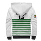 Zimbabwe Rugby Sevens Custom Sherpa Hoodie Go Cheetahs - African Pride