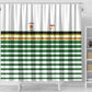 Zimbabwe Rugby Sevens Shower Curtain Go Cheetahs - African Pride