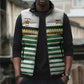 Zimbabwe Rugby Sevens Custom Sleeveless Puffer Jacket Go Cheetahs Go