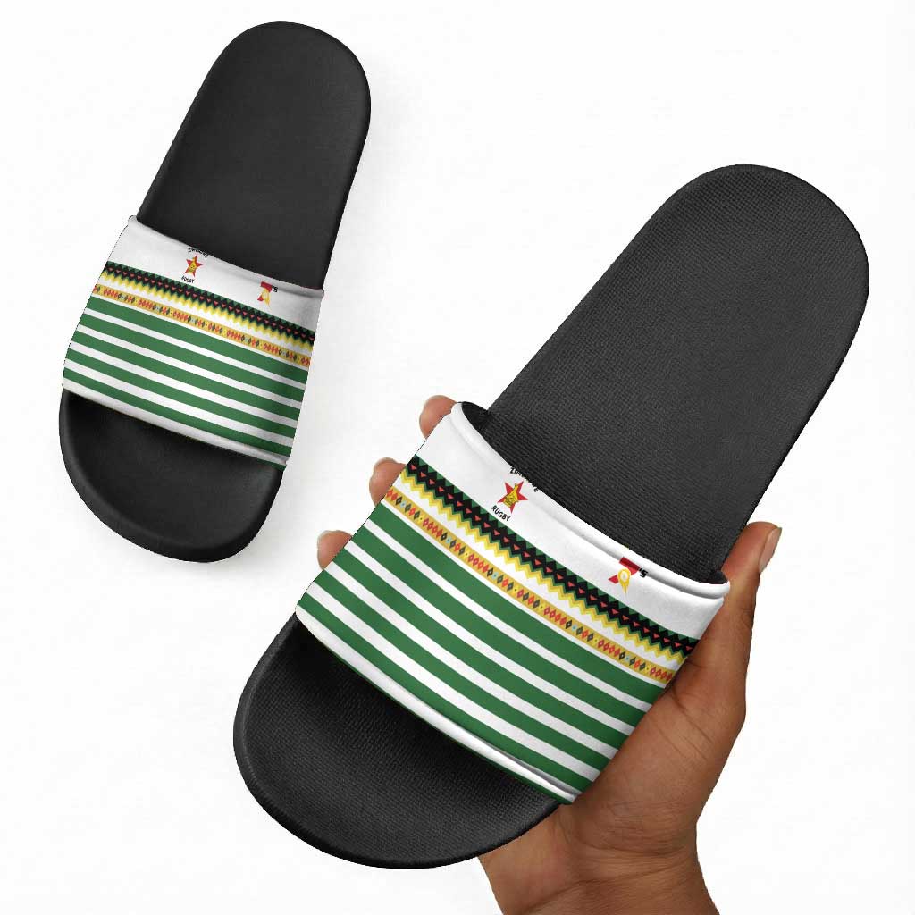 Zimbabwe Rugby Sevens Slide Sandals Go Cheetahs Go