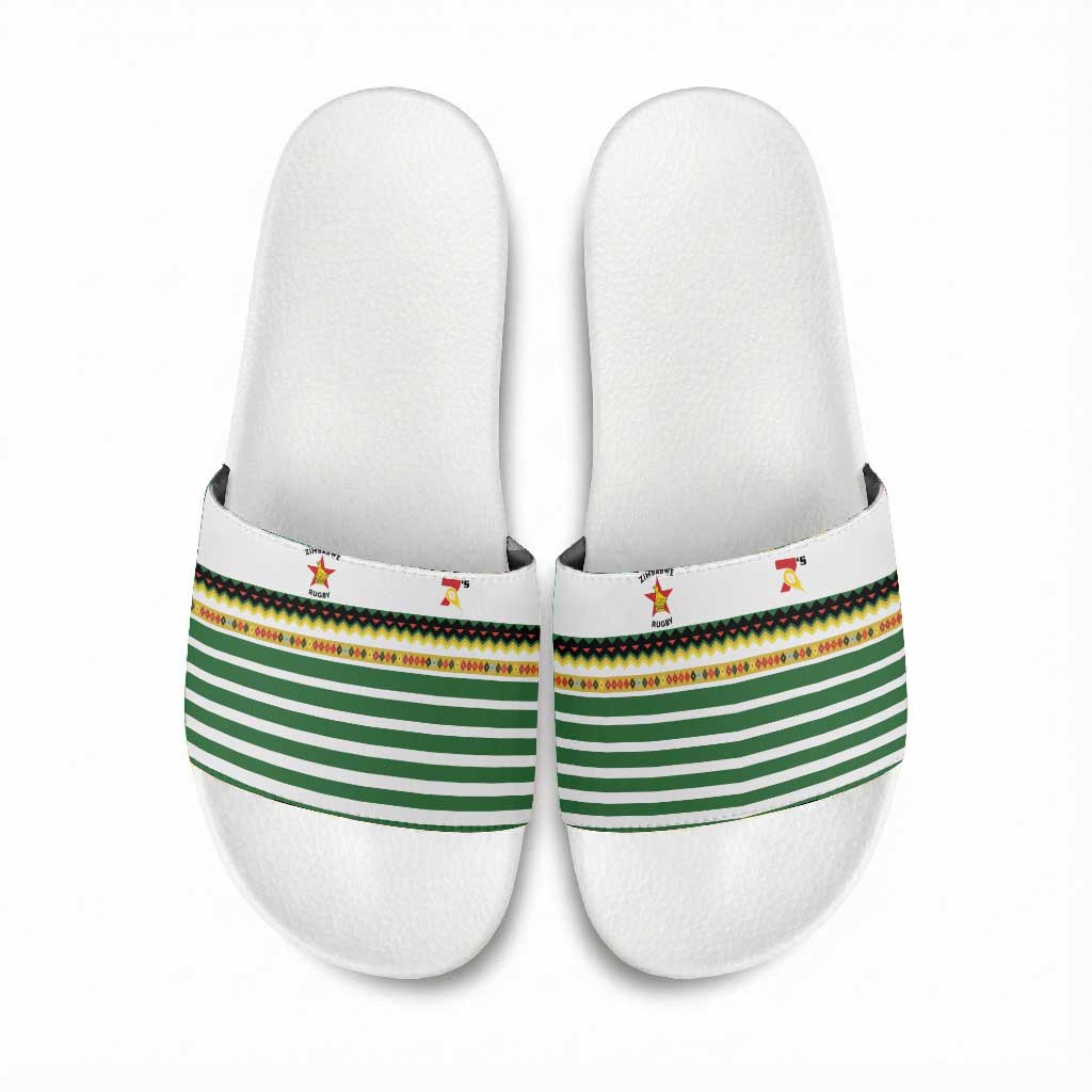 Zimbabwe Rugby Sevens Slide Sandals Go Cheetahs Go