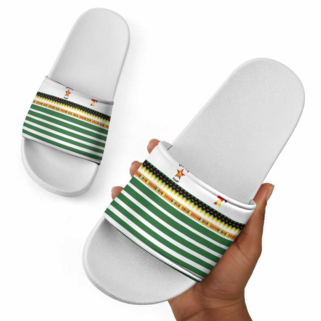 Zimbabwe Rugby Sevens Slide Sandals Go Cheetahs Go