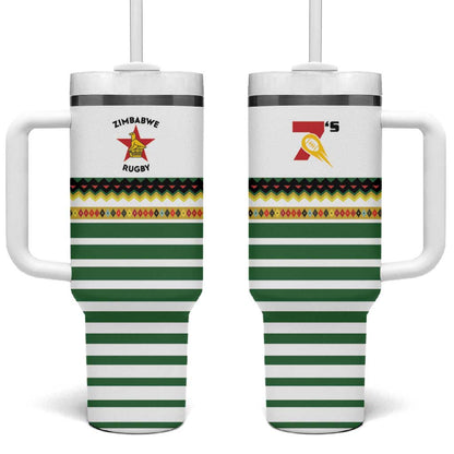 Zimbabwe Rugby Sevens Tumbler With Handle Go Cheetahs - African Pride