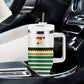 Zimbabwe Rugby Sevens Tumbler With Handle Go Cheetahs - African Pride