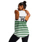 Zimbabwe Rugby Sevens Custom Women Racerback Tank Go Cheetahs - African Pride