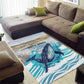 South Africa Whale Hermanus Fest Area Rug - African Pride