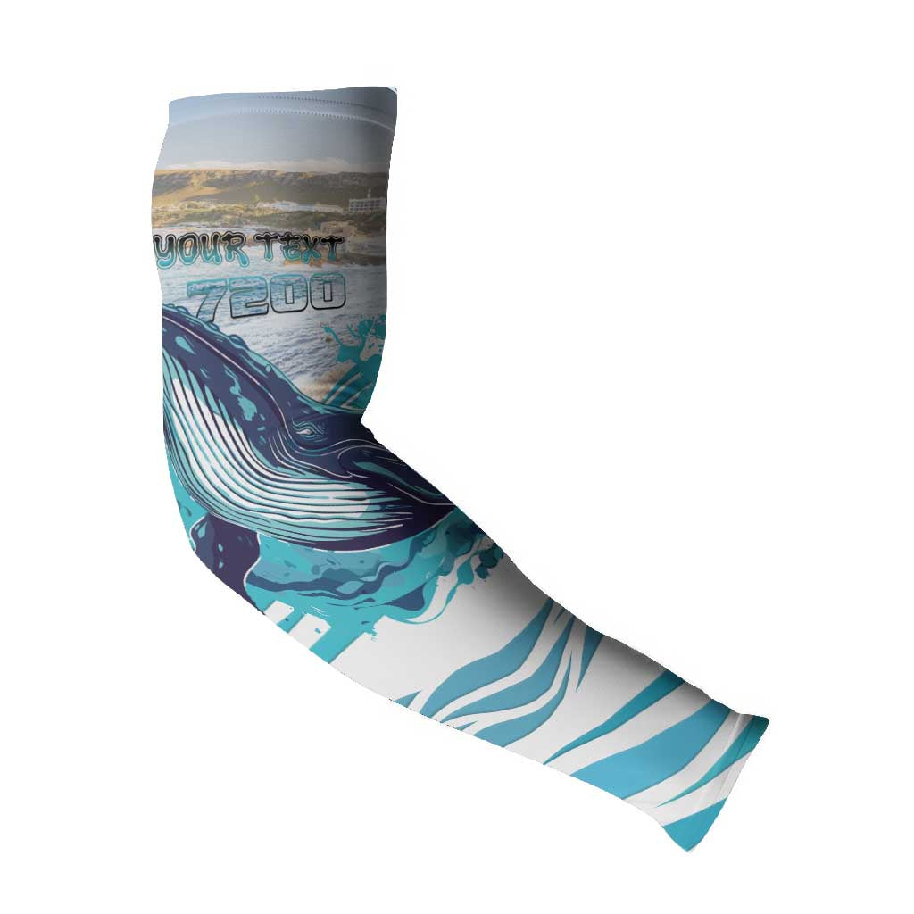 Personalized South Africa Whale Arm Sleeves Hermanus Fest