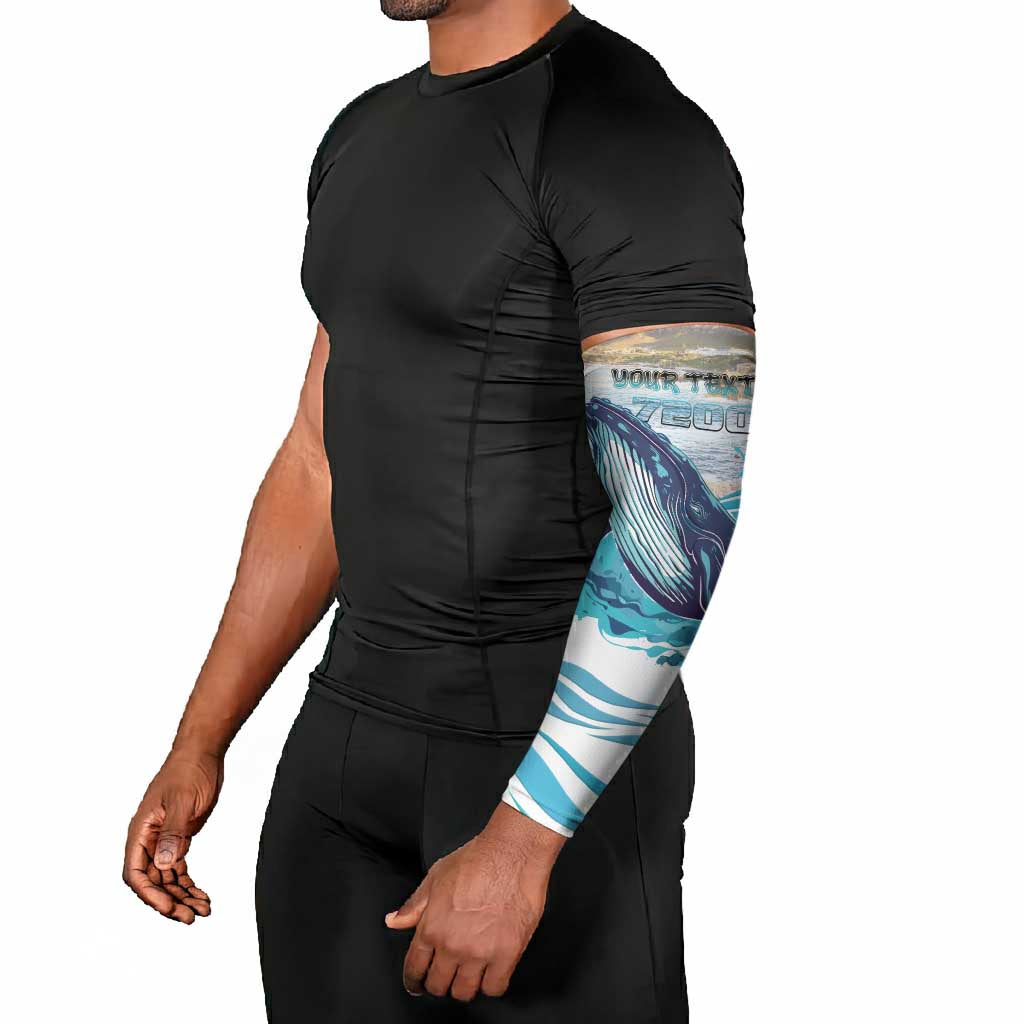 Personalized South Africa Whale Arm Sleeves Hermanus Fest