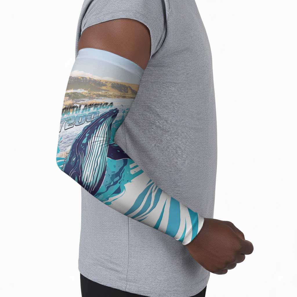 Personalized South Africa Whale Arm Sleeves Hermanus Fest