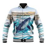 Personalized South Africa Whale Hermanus Fest Baseball Jacket - African Pride
