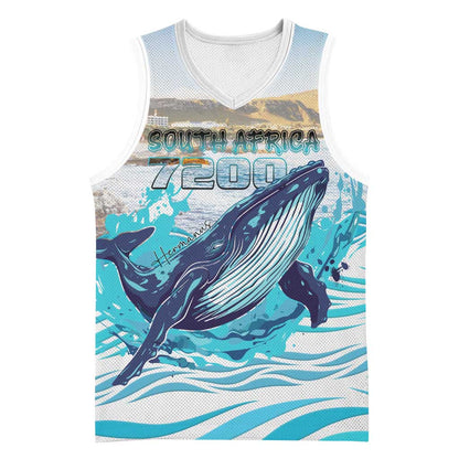 Personalized South Africa Whale Hermanus Fest Basketball Jersey LT15