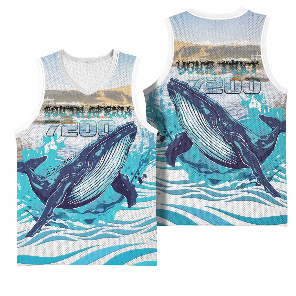 Personalized South Africa Whale Hermanus Fest Basketball Jersey LT15