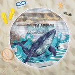 South Africa Whale Hermanus Fest Beach Blanket - African Pride