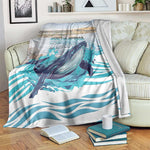 South Africa Whale Hermanus Fest Blanket - African Pride