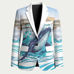 Personalized South Africa Whale Blazer Hermanus Fest