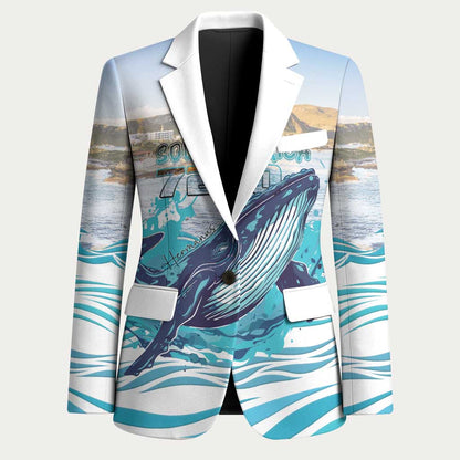 Personalized South Africa Whale Blazer Hermanus Fest