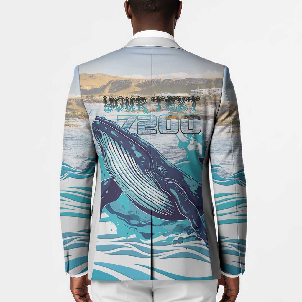 Personalized South Africa Whale Blazer Hermanus Fest