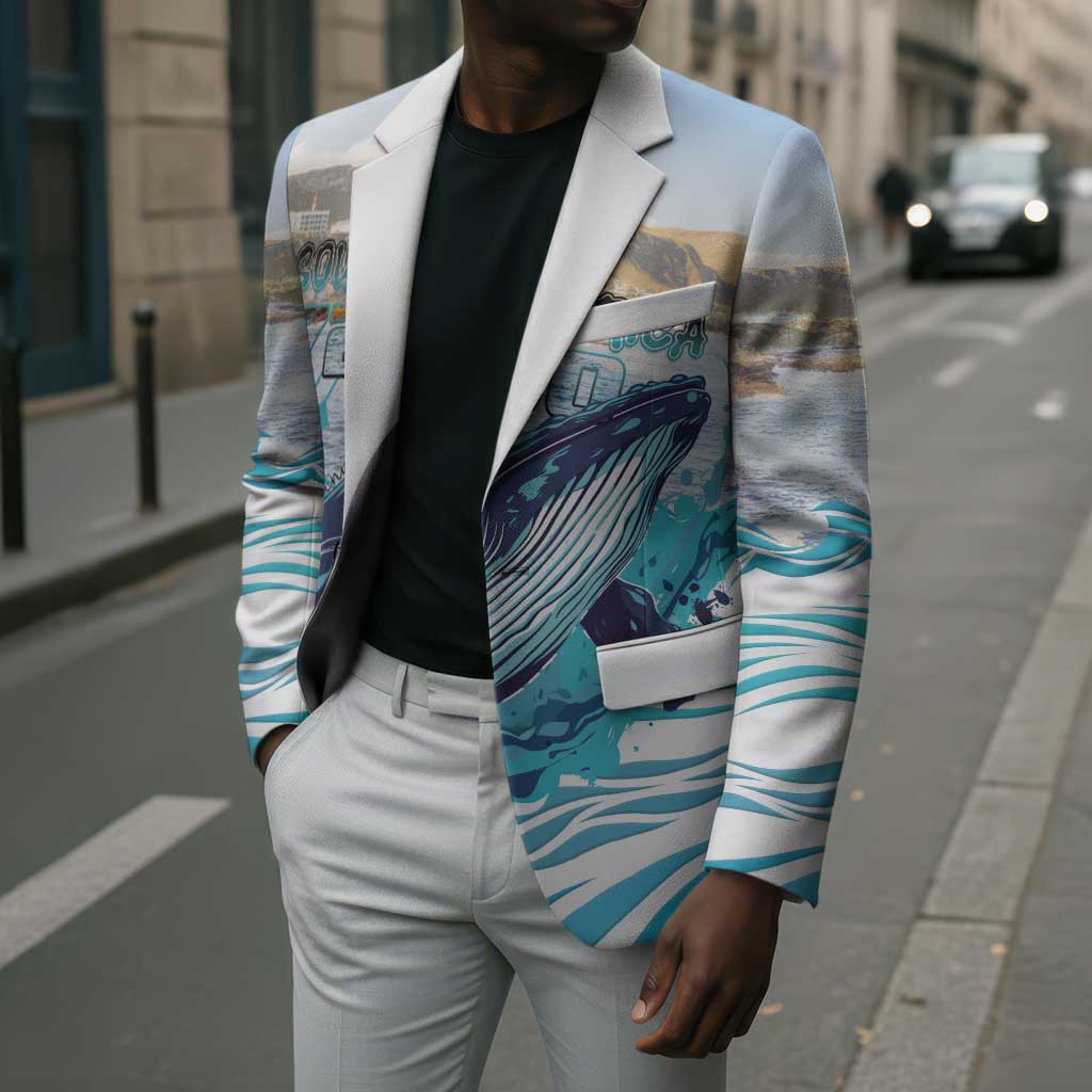 Personalized South Africa Whale Blazer Hermanus Fest
