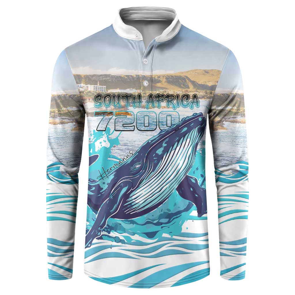 Personalized South Africa Whale Button Sweatshirt Hermanus Fest