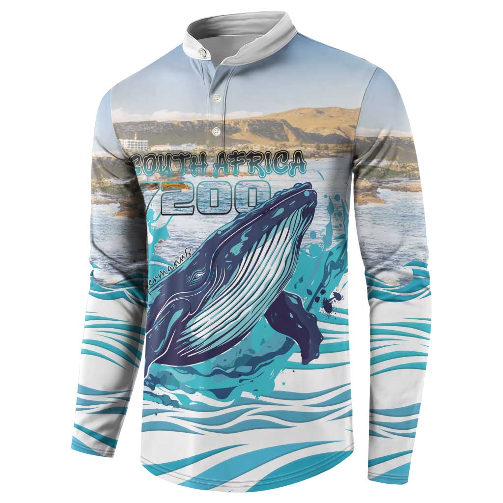 Personalized South Africa Whale Button Sweatshirt Hermanus Fest