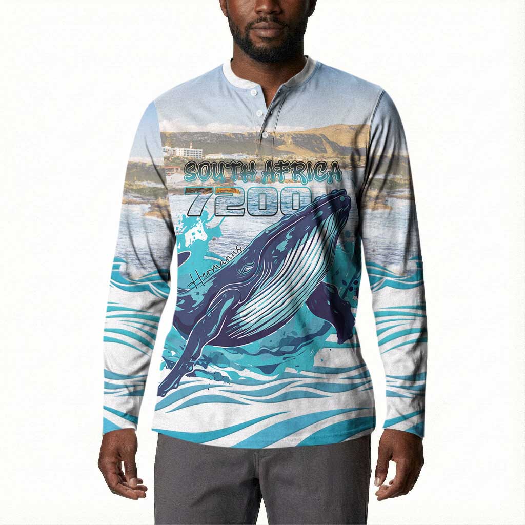 Personalized South Africa Whale Button Sweatshirt Hermanus Fest