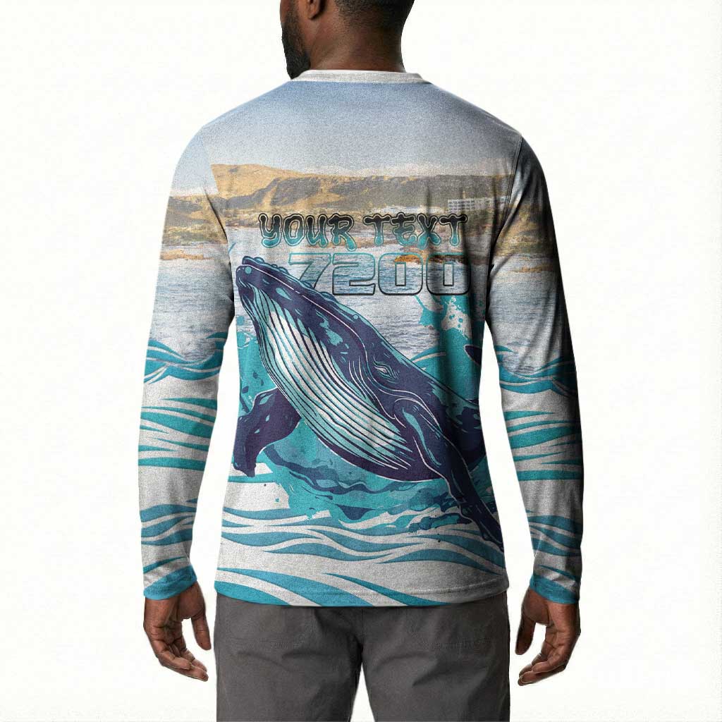 Personalized South Africa Whale Button Sweatshirt Hermanus Fest
