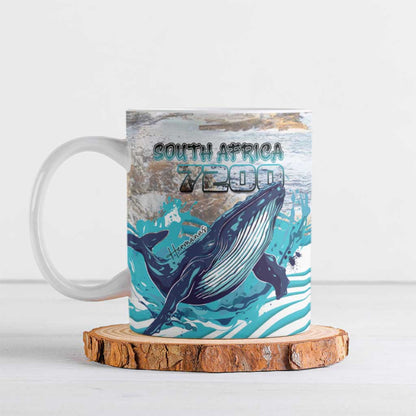 Personalized South Africa Whale Ceramic Mug Hermanus Fest