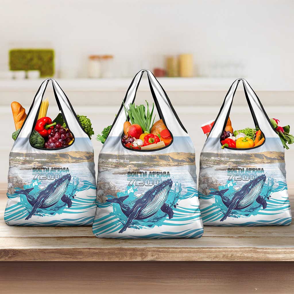 South Africa Whale Hermanus Fest Grocery Bag - African Pride