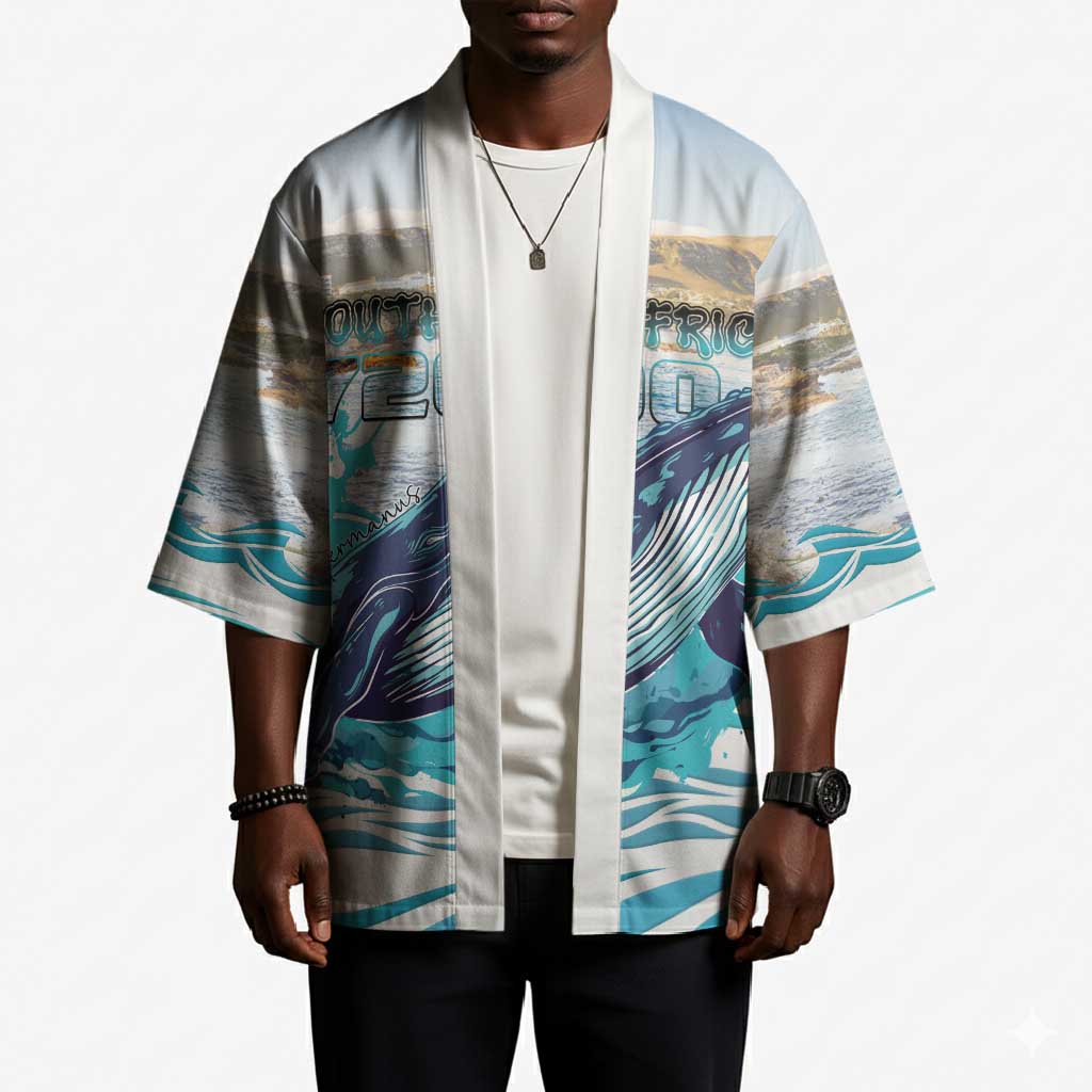Personalized South Africa Whale Kimono Hermanus Fest