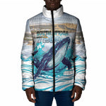 Personalized South Africa Whale Padded Jacket Hermanus Fest