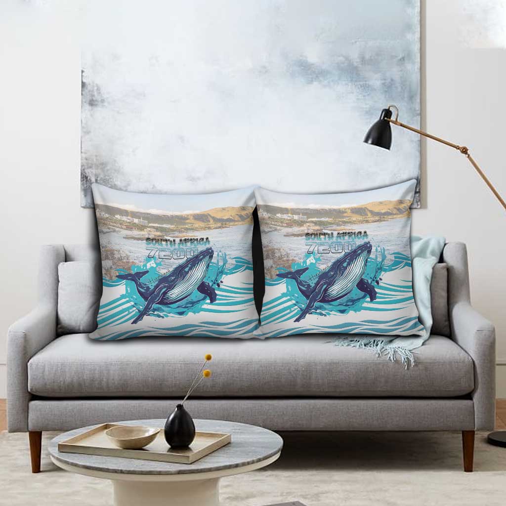 South Africa Whale Pillow Cover Hermanus Fest