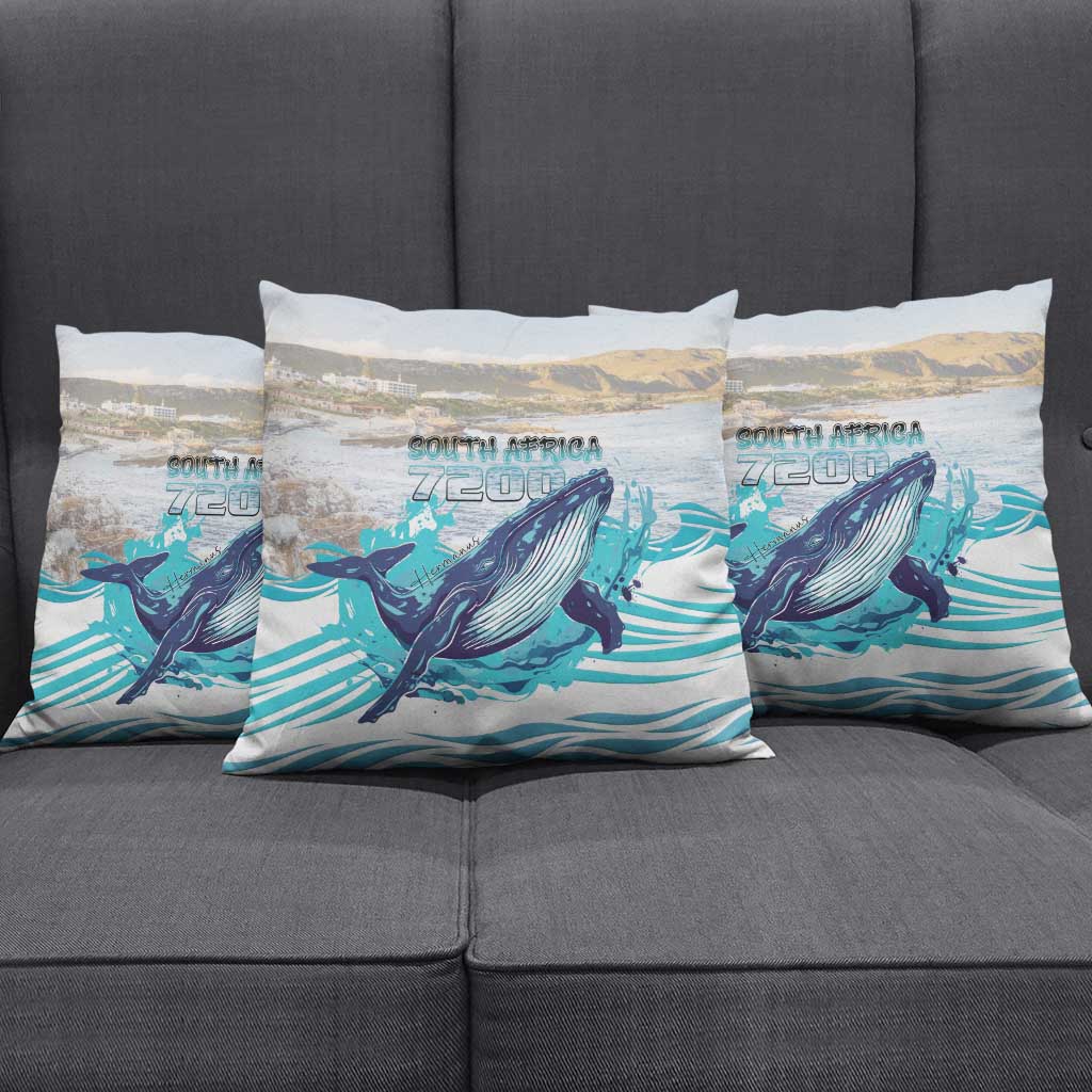 South Africa Whale Pillow Cover Hermanus Fest