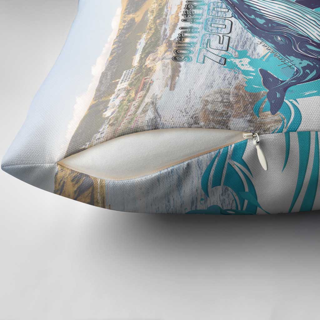 South Africa Whale Pillow Cover Hermanus Fest