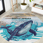 South Africa Whale Hermanus Fest Round Carpet - African Pride