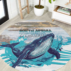 South Africa Whale Hermanus Fest Round Carpet - African Pride