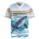 Personalized South Africa Whale Hermanus Fest Rugby Jersey - African Pride